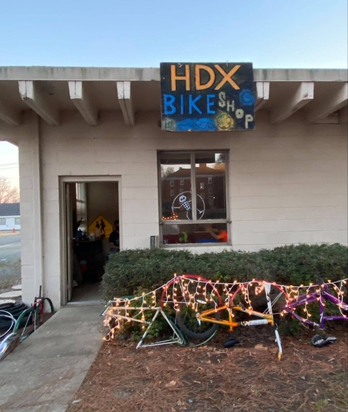 Bike Shop with Lights